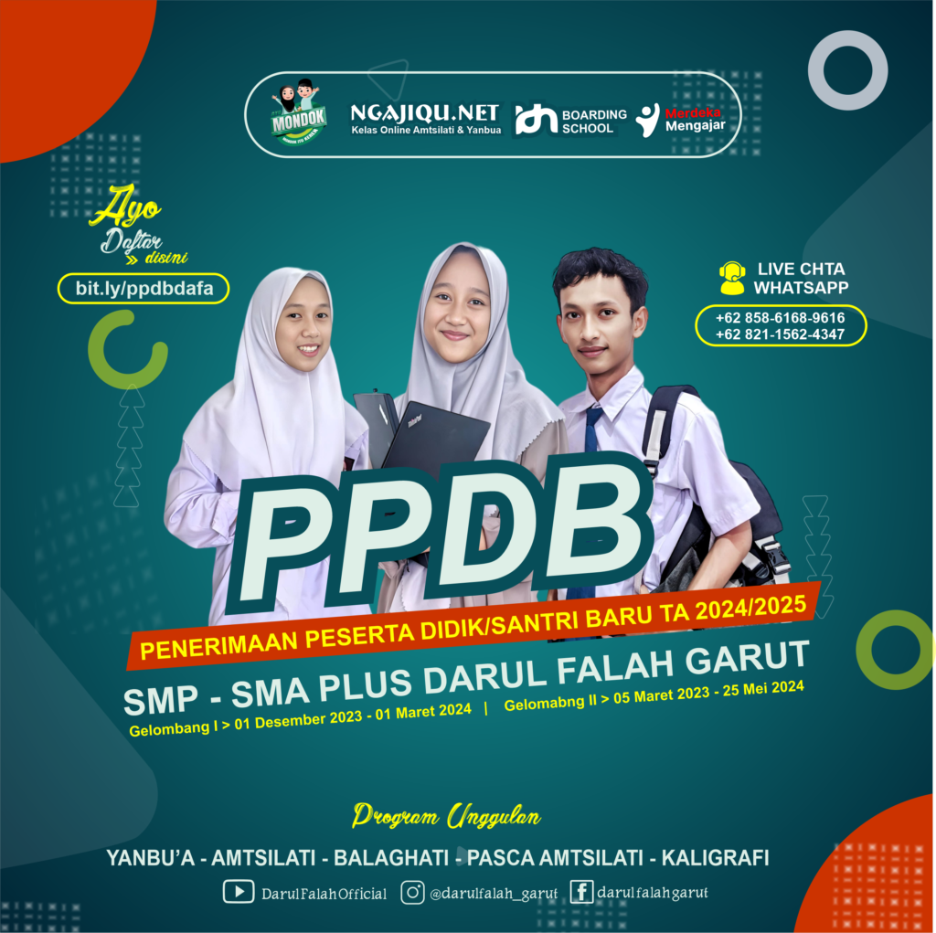 Ppdb 20242025 Pondok Pesantren Darul Falah Amtsilati Garut 0364